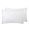Elaine Karen Zippered Vinyl Waterproof Pillow Protector, 2 Pack