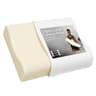 ORGANIC TEXTILES Organic Latex GOLS Certified Contour Bed Pillow with GOTS Certified Organic Cotton Cover (High-Loft, Soft)