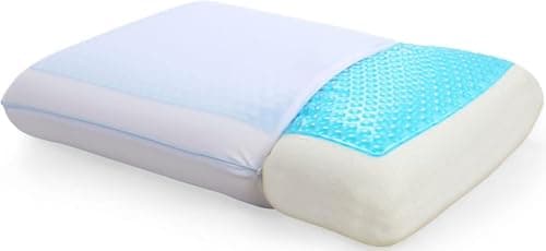 Cool Gel Reversible Ergonomic Memory Foam Pillow