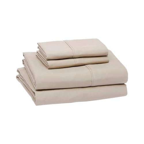Amazon Basics Lightweight Brushed Microfiber Sheet Set