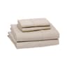 Amazon Basics Lightweight Brushed Microfiber Sheet Set