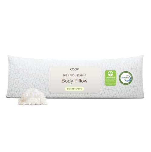 Coop Home Goods Original Adjustable Body Pillow, 20 x 54 in