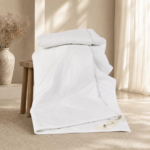YOUR MOON Machine Washable Wool Comforter, Lightweight