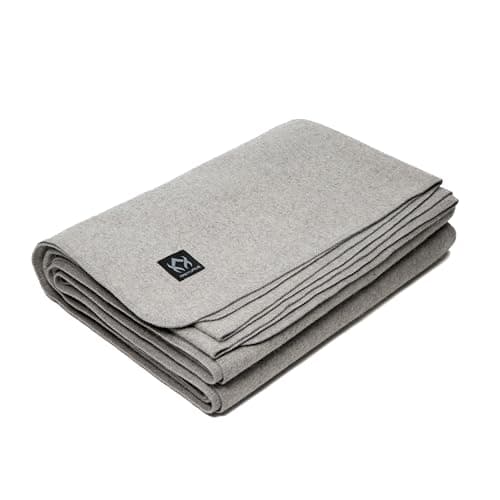 Arcturus Tahoe Wool Bed Blanket, Queen 90 x 96 in
