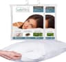 SafeRest Waterproof Zippered Pillow Protector, Cotton Terry, Pack of 2