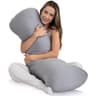 SleepCloud Weighted Body Pillow, 8 lb, 48 x 14 in