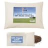 LOFE Organic Buckwheat Pillow with Organic Cotton Cover