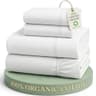 LANE LINEN 100% Organic Cotton Percale Sheet Set