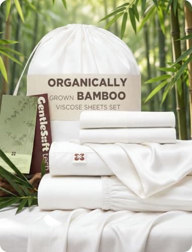 Bedsure PureWoven 100% Bamboo Viscose Sheet Set