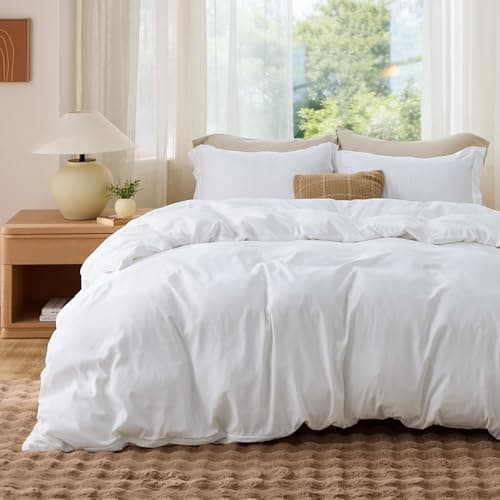 Bedsure Double-Brushed Microfiber Duvet Cover Set