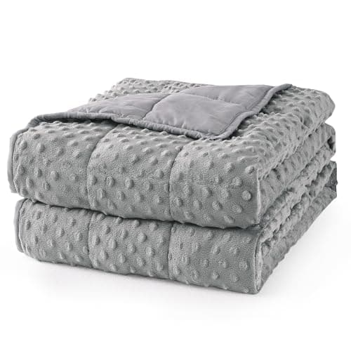 Mr. Sandman Minky Weighted Blanket, 15 lb