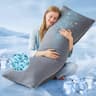 YZ HOME Cooling Body Pillow for Adults, Shredded Memory Foam, 20 x 54 in