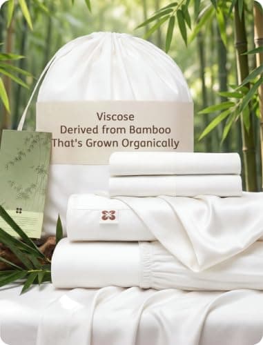 Bedsure PureWoven 100% Bamboo Viscose Sheet Set