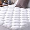 LEISURE TOWN Cotton Quilted Fitted Mattress Pad