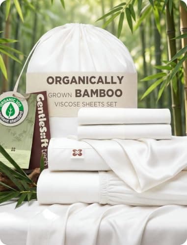 Bedsure PureWoven 100% Bamboo Viscose Sheet Set