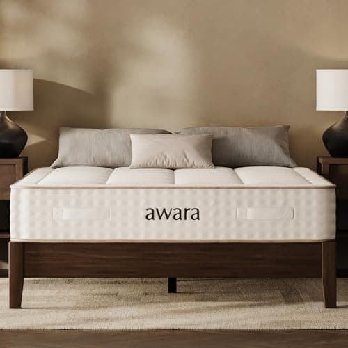 AWARA Classic 10 Inch Hybrid with GOLS and FSC Certified Organic Latex and Organic Wool