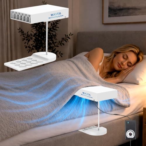 Bed Fan Under-Sheet Bed Cooling Fan, Adjustable Speed