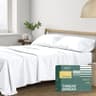 THREAD SPREAD Organic Cotton Percale Weave Sheet Set