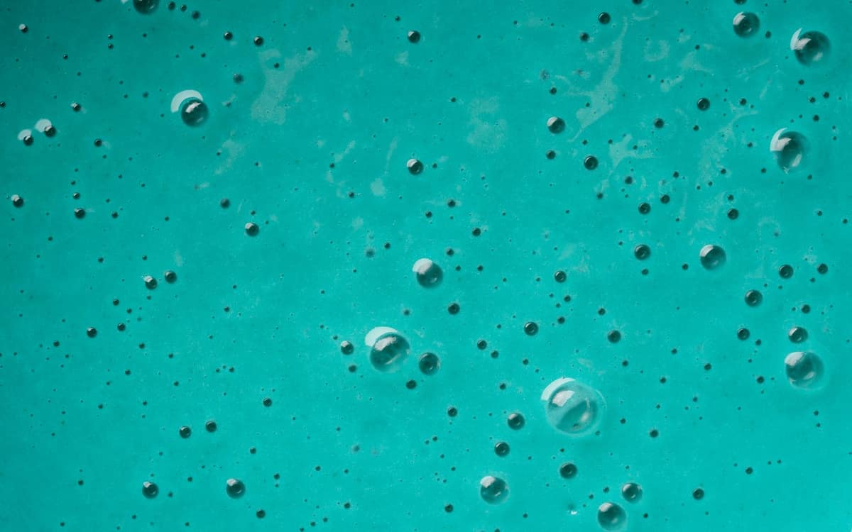 The surface of a gel-infused cooling pad