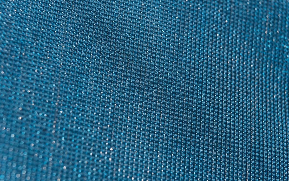 A close view of a smooth, cool-touch synthetic fabric